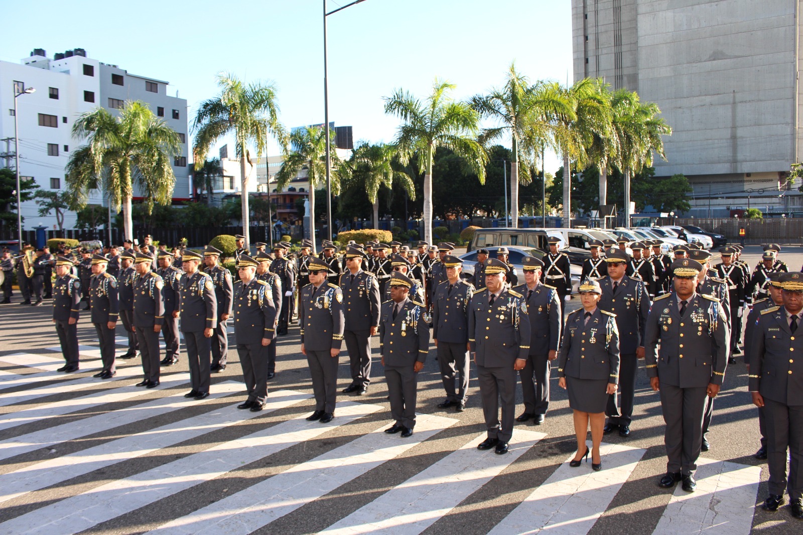 Con izada banderas Nacional y policial inician actos conmemorativos ocasión Día San Judas Tadeo, Patrón de la Policía Nacional