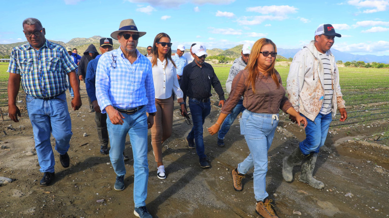 Agricultura revela apoyara  productores afectados en San Juan, Azua y Peravia