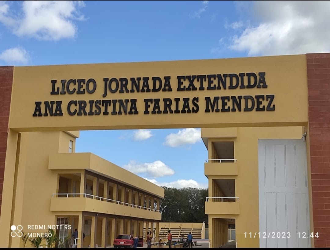 Presidente Abinader inaugura Liceo Prof. Ana Cristina Farías en San Juan de la Maguana