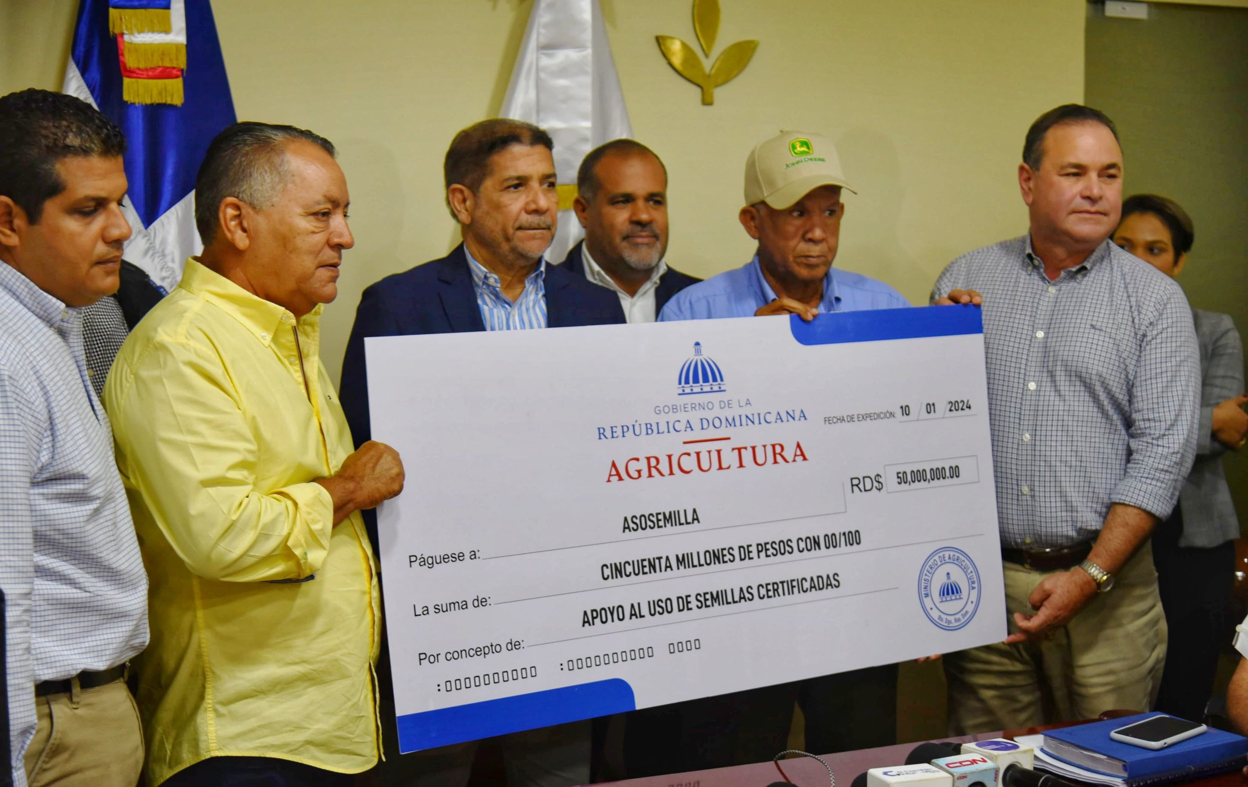 Agricultura dispone RD$50 millones para sector arrocero