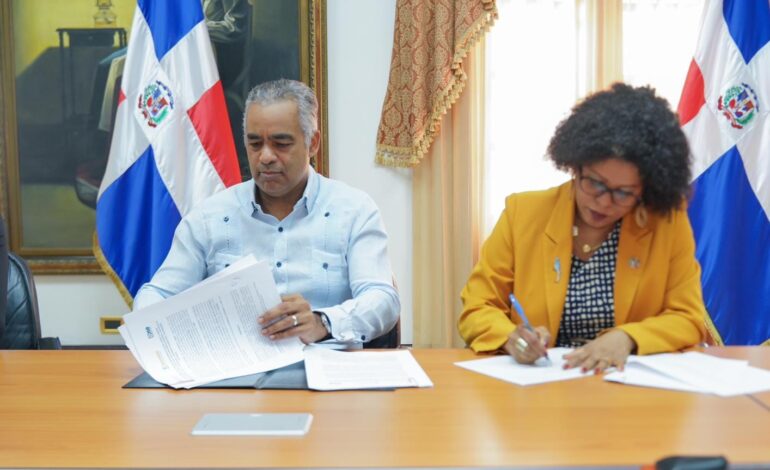 Minpre y ONE firman acuerdo para proveer indicadores estadísticos sobre seguridad alimentaria del país
