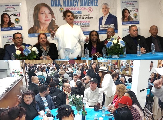 Nancy Jiménez lanza su candidatura a diputada del exterior en NY por PRD; asisten cientos