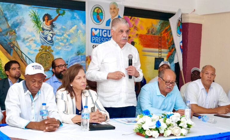 Miguel Vargas: “Respuesta del Gobierno a ACNUR debe ser con hechos y no solo de palabras”