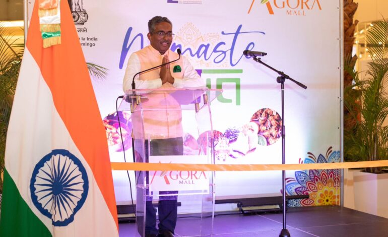 Embajada de la India inauguró el “Namaste India Festival” en Agora Mall