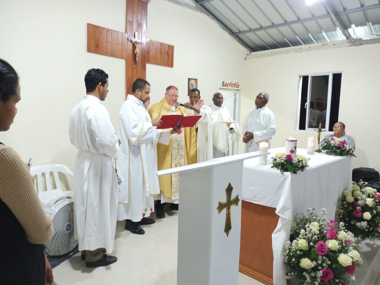 Inauguran capilla católica Virgen Desatanudos en Villa Mella Santo Domingo Norte