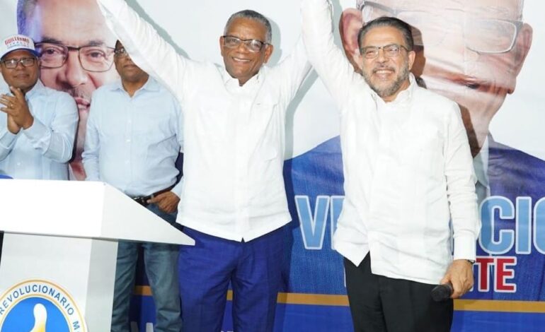 Venancio Alcántara respalda candidatura a senador de Guillermo Moreno y Vicente Sánchez a diputado en el Distrito Nacional