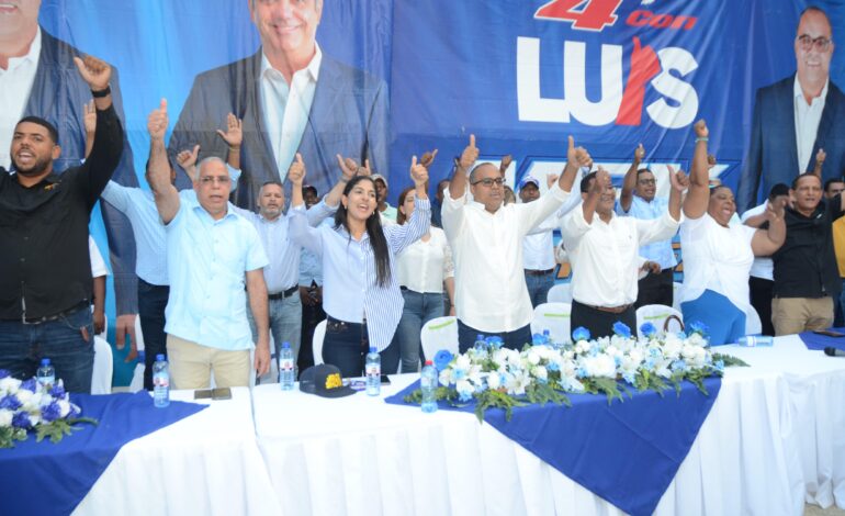 Ney Rodríguez candidato a senador del PRM Inaugura comando de campaña