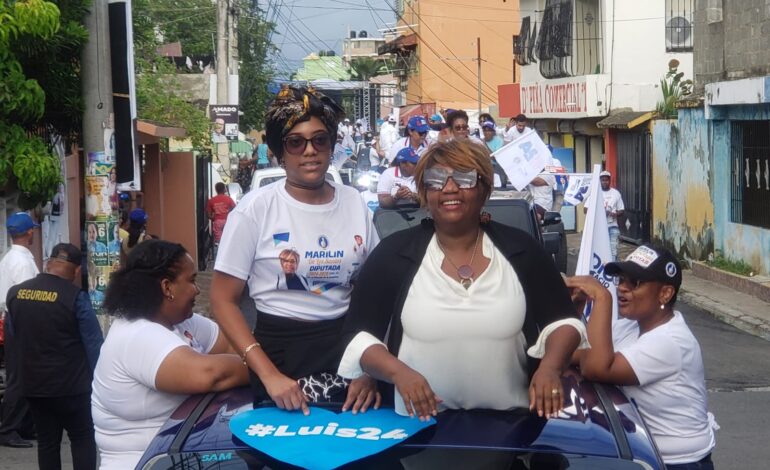 Candidata a diputada PRM Marilín De los Santos, consolida su liderazgo en la Circunscripción # 3 de SDE
