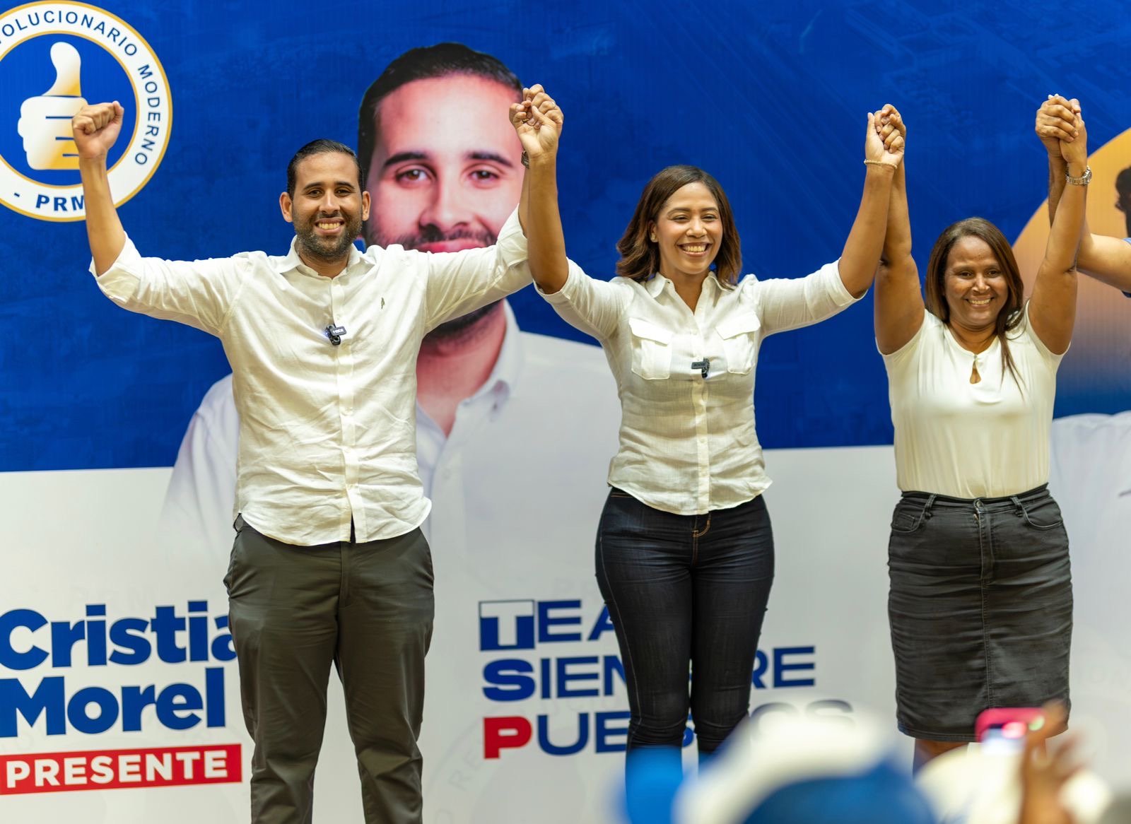 El excandidato a diputado Cristian Morel apoya aspiraciones de Melina Sánchez en la Cir. 3 del Distrito Nacional*