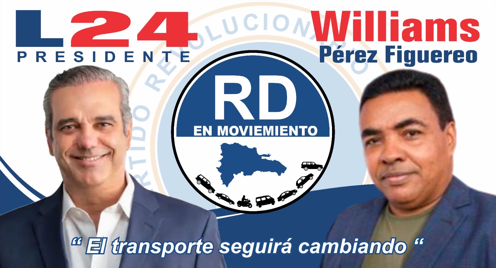CNTU y RD el movimiento Político respaldan  reelección de Luis Abinader