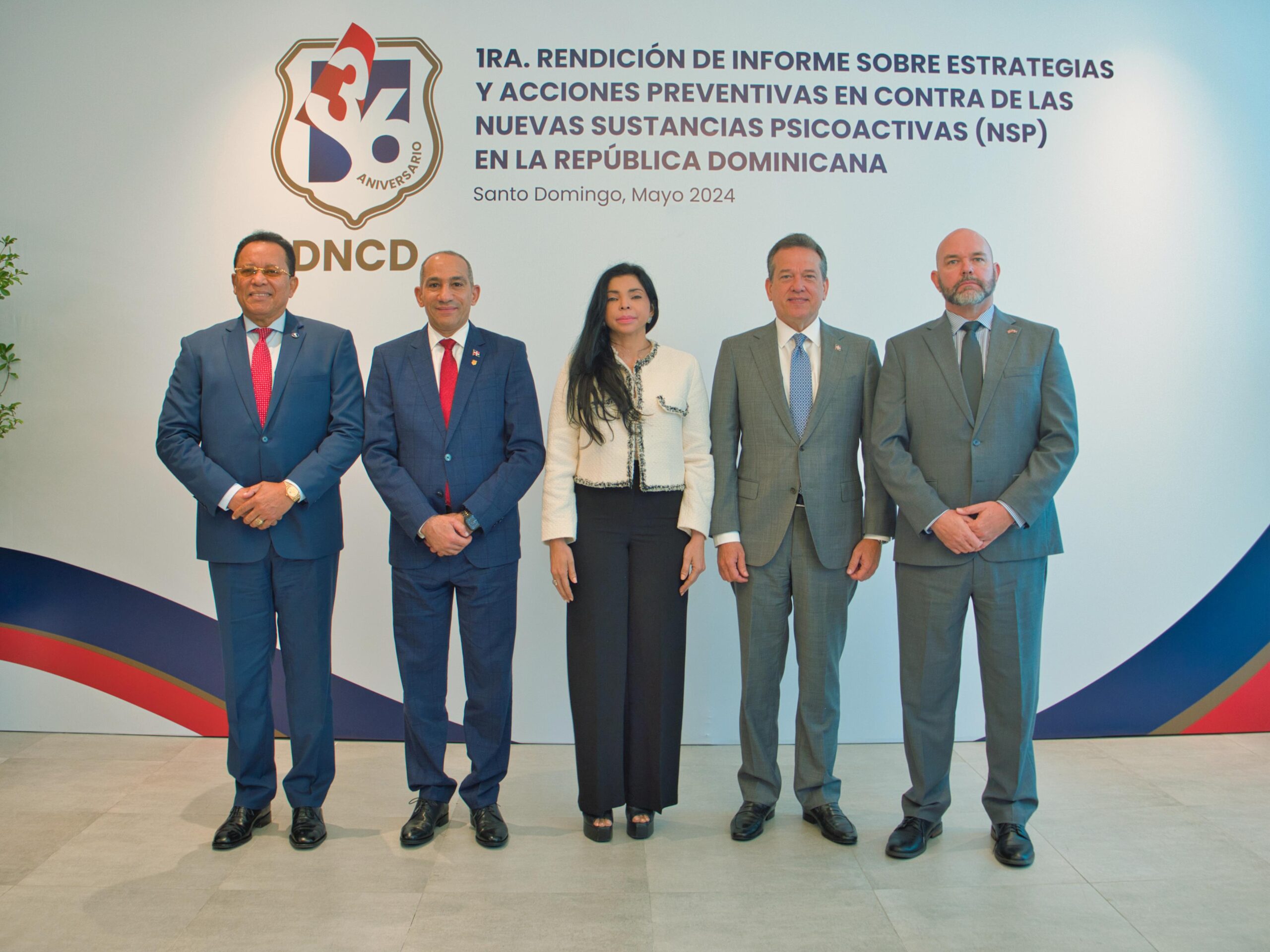 Autoridades presentan  Primer Informe  de estrategia  y protocolos  contra Drogas Sintéticas