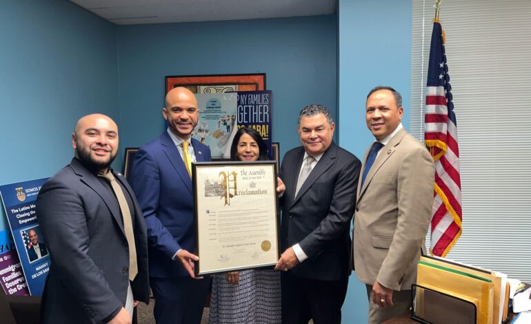 Congreso del Estado de New York reconoce al Doctor Alejandro Asmar