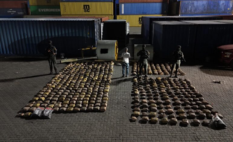 En Puerto de Haina  apresan hombres e incautan maquinaria con más de mil libras de Marihuanas