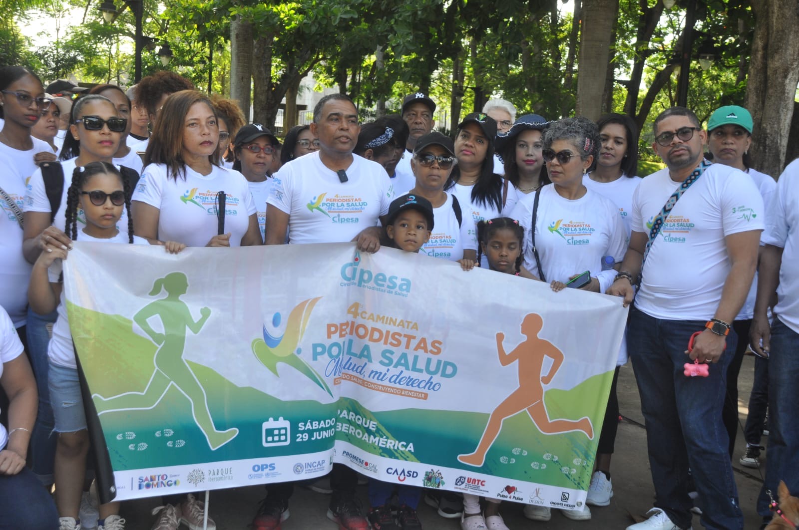 Bajo el lema «Mi salud, mi derecho», CIPESA celebra la IV caminata por la salud