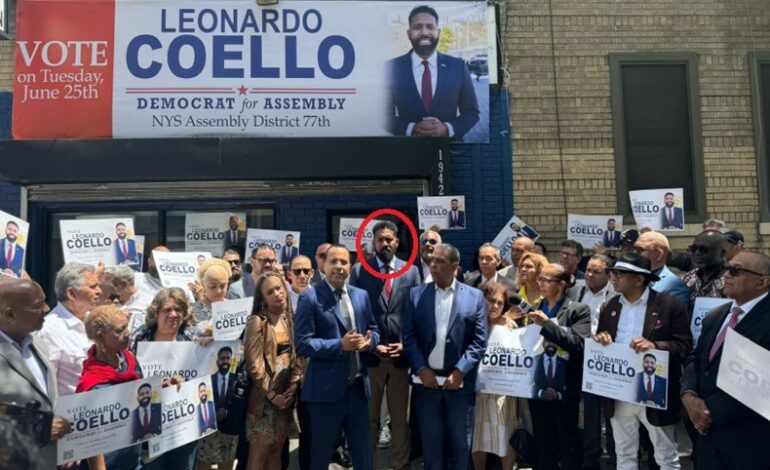 Llama hispanos apoyar candidato dominicano asamblea estatal distrito 77 Bronx
