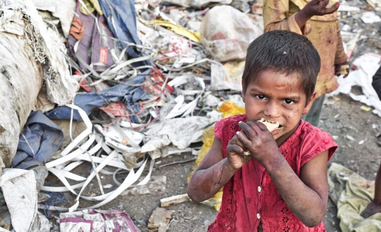La niñez vive en pobreza alimentaria