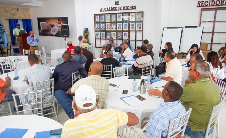 Indrhi inicia talleres sobre estagia con la finalidad de incremetar el Riego en el sector agropecuario