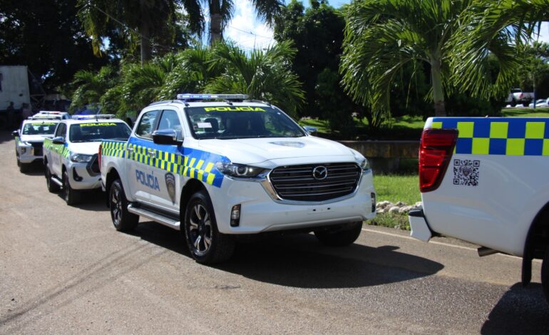 Policía Nacional distribuye nuevas unidades entregadas por el presidente Abinader