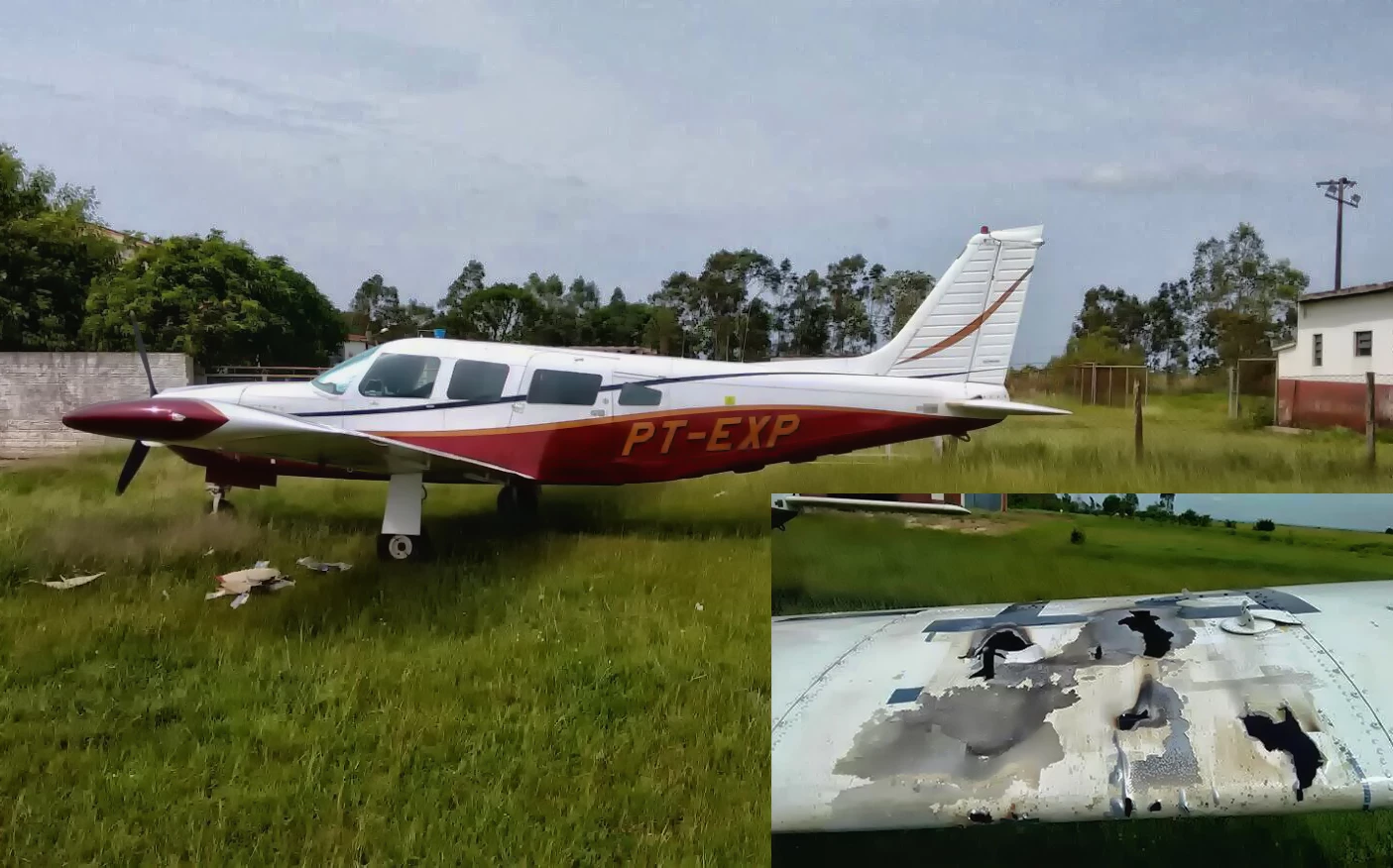 Brasil tumba avion venezolano