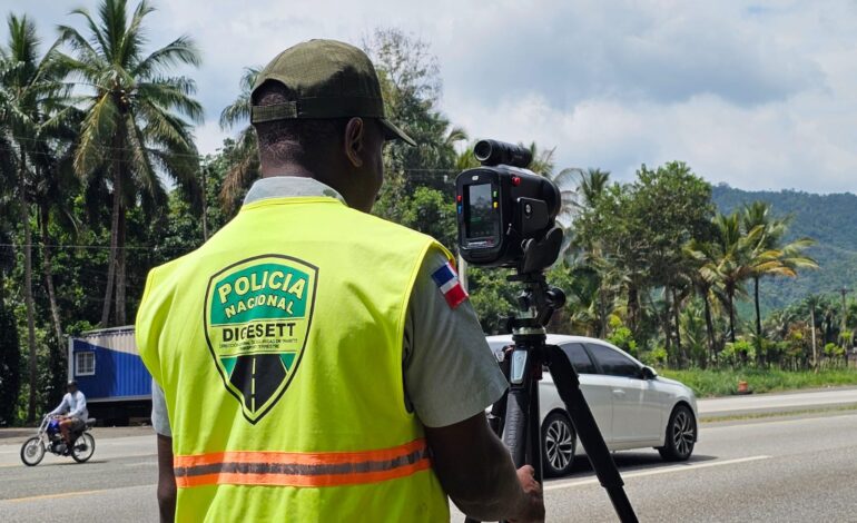 DIGESETT fiscaliza 7,087 imprudencia deconductores en exceso de velocidad con radares digitales