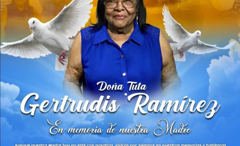 IPPP y MMV expresan condolencias a Tito Ramirez