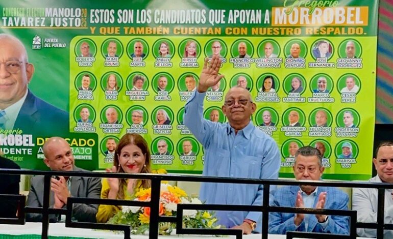 Decenas dirigentes apoyan a Morrobel presidir FP circunscripcion 1-USA