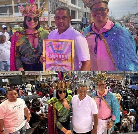 Carnaval de Cristo Rey reconoce labor altruista Roberto Rojas a favor del sector