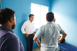 Wellington Arnaud afirma primera etapa acueducto Villa Altagracia está en su fase final