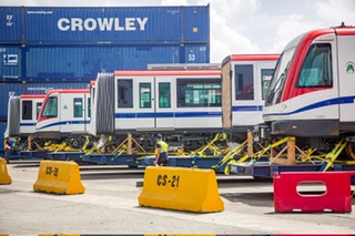 OPRET incluye nuevos trenes de seis vagones en las líneas 1 y 2 del Metro de Santo Domingo