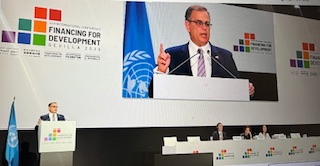 Ministro de Hacienda llama a líderes mundiales a transformar la arquitectura financiera internacional