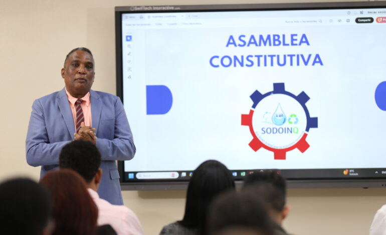 Se constituye SODOINQ: Sociedad Dominicana de Ingenieros Químicos