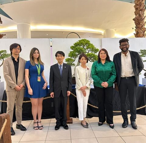 58 árboles de diferentes especies encabezaron la Exposición Nacional de Bonsái en Ágora