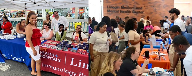 Hospital Lincoln realiza feria de empleos y encuentros en El Bronx