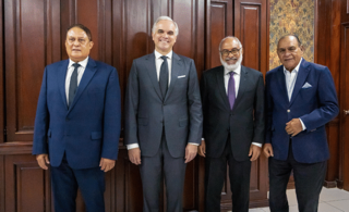 Ministro Luis Miguel De Camps y Sociedad Dominicana de Diarios sostienen encuentro para fortalecer lazos