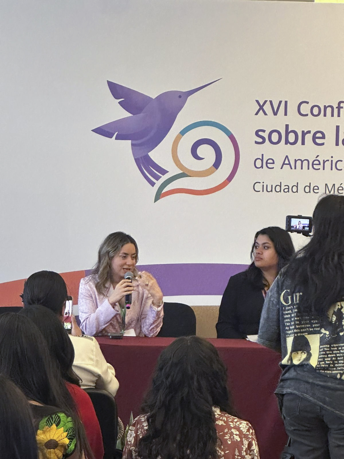 Gloria Reyes presenta en México estrategia dominicana para erradicar sobrecarga de cuidados en niñas y adolescentes