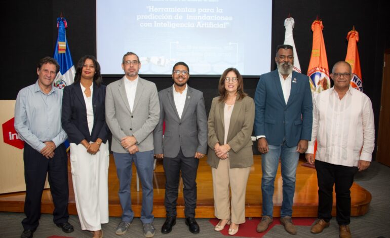 INTEC, Defensa Civil y la CNE imparten taller de herramientas para la predicción de inundaciones con inteligencia artificial