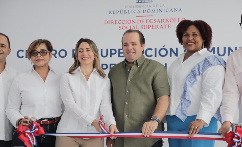 Social Supérate inaugura Centro de Superación Comunitaria en Pedernales