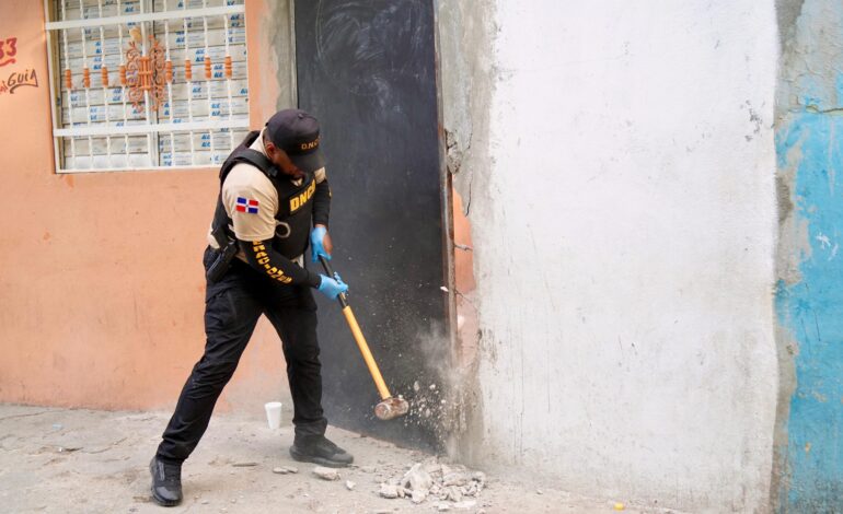 Refuerzan intervenciones contra El Microtráfico de Drogas en Peravia y San Cristobal