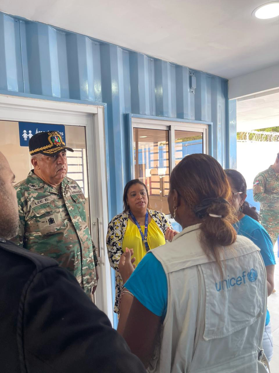 DGM recibe instalaciones de la UNICEF para fortalecer atenciones a menores y mujeres en proceso interdicción.
