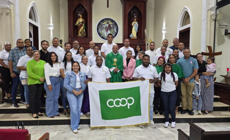 Realizan misa por desarrollo del cooperativismo
