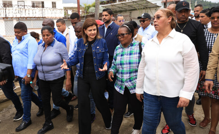 Vicepresidenta Raquel Peña anuncia programa especial de intervención de cañadas para evitar inundaciones