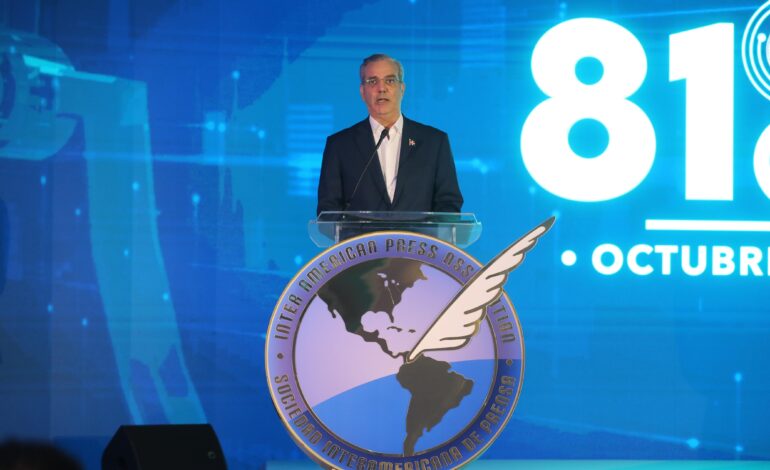 Presidente Abinader: “La libertad de prensa es fundamental para la democracia
