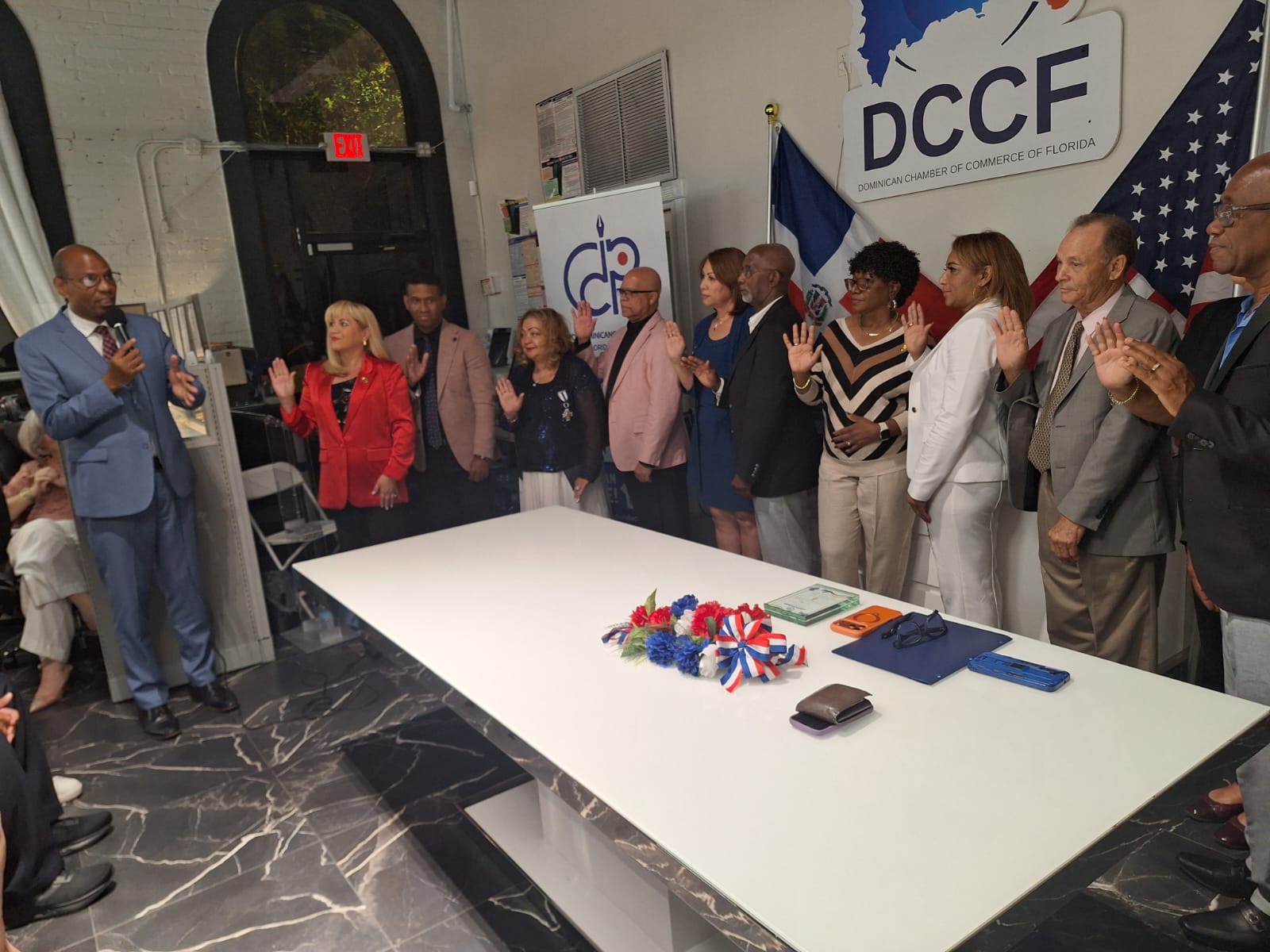 Juramentan Primavera Guerrero secretaria CDP NJ
