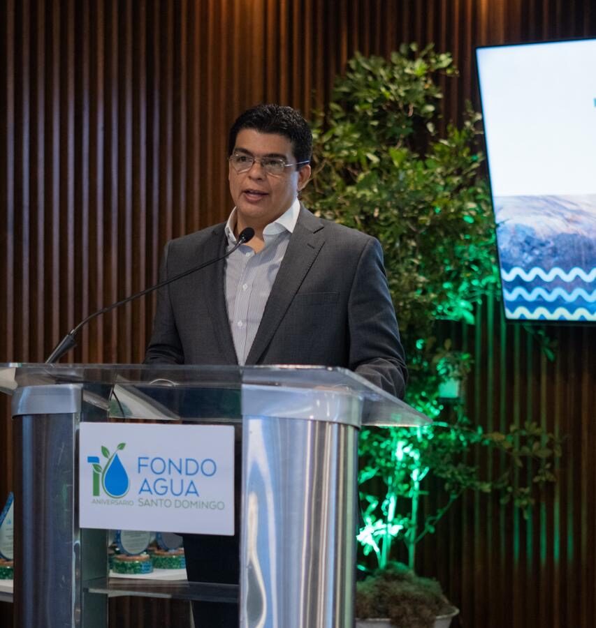 Fondo Agua Santo Domingo reconoce la gestión de Fellito Suberví.