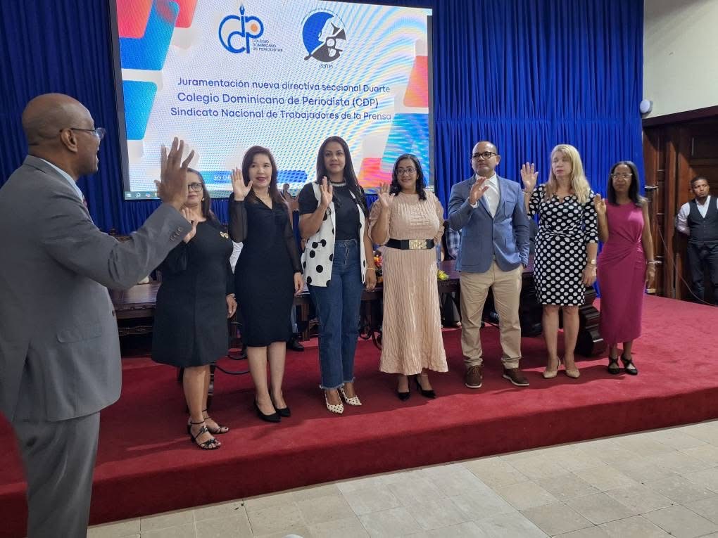 CDP:Juramenta directiva en San Francisco de Macorís
